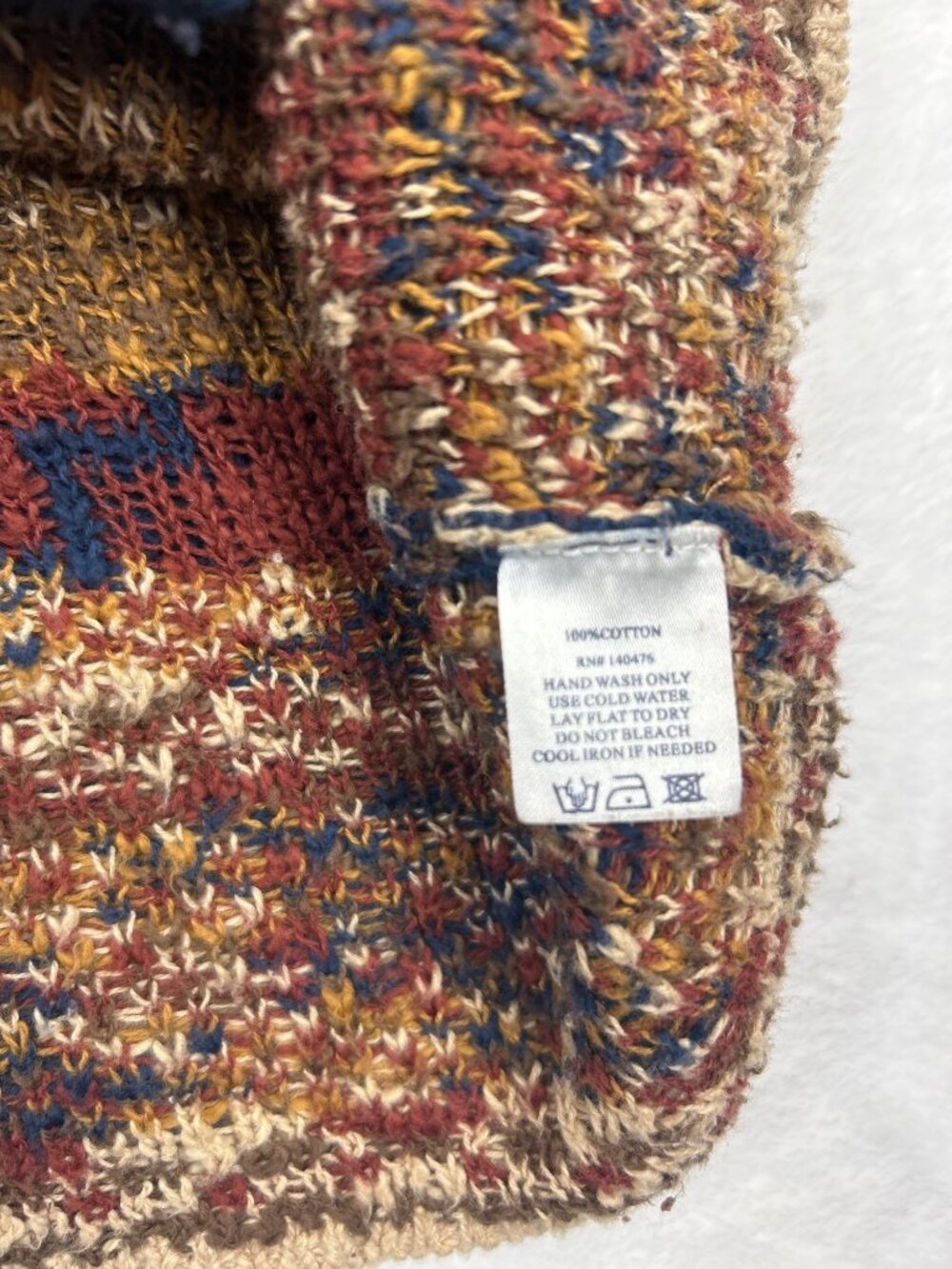 Faherty Women's Lodge Cardigan Women's S Aztec Southwestern Geometric Sweater - Picture 12 of 15